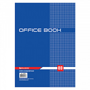 книга учета а4 80л. brauberg/staff клетка, офсет, лам/обл 130071