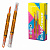 текстовыделитель двусторонний erichkrause visioline v-16 zoom neon оранжевый 60823 