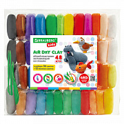пластилин воздушный 48цв.480гр. brauberg kids 106310