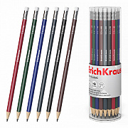 карандаш с ласт. erichkrause deep classic triangular hb трёхгранный 60719