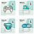 значок металлический meshu "gamer's set", эмаль