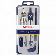 готовальня 07пр.brauberg "student oxford" 210347