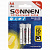sonnen alkaline, аа (lr6, 15а) 2шт/уп 451084