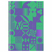 записная книжка а6 64л. bg "trend cover", глянцевая ламинация, блок-еженедельник