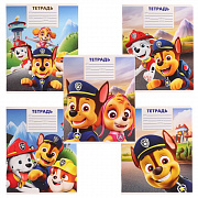 тетрадь 12л. клетка микс paw patrol 9431519