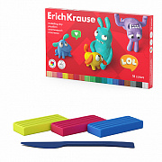 пластилин 18цв.324гр. erichkrause jolly friends +стек