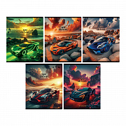 тетрадь 40л. а5 клетка bg "go drive"