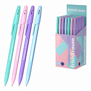 ручка шариковая erichkrause r-301 stick pastel 0.7, синий 55387