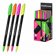 ручка шариковая erichkrause neo® stick accent 0.7, super glide technology, синий 55386