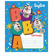 тетрадь 12л. клетка буба микс 9942155