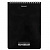 блокнот на гребне а5 60л brauberg, "black", 114365