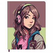 дневник 1-11 кл. 48л. (твердый) bg "music", иск.кожа, печать, ляссе