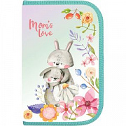 пенал lamark smart pocket "mom's love",1 отд., на 14 пр., 130х200х20 мм, откид. карм.