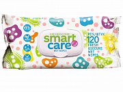 салфетки влажные smart care 120шт/уп 