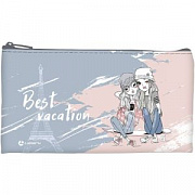 косметичка lamark "best vacation",1 отд., на молнии, 19,5х10,5 см