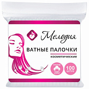 ватные палочки мелодия 100шт/уп