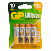 gp ultra, aa (lr06, 15а), 4шт/уп gp 15au-cr4