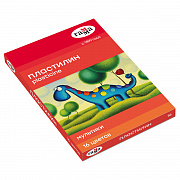пластилин 16цв.320гр. гамма "мультики" 280027/281+ стек