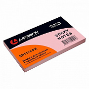 бумага с кл.краем 76*127 100л lamark sn1114-pk розовый