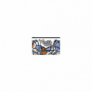 папка-конверт на zip-молнии erichkrause® tulips, card size