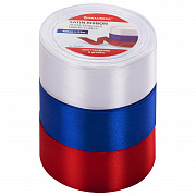 лента атласная 40мм/23м ассорти