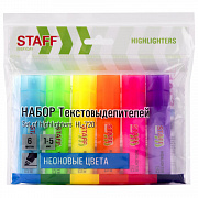 набор выделителей staff "everyday hl-720" 6шт/уп 152556