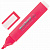 текстовыделитель юнландия "colorstar", розовый, 1-4 мм, 151702