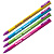 ручка гелевая berlingo "color stick" черная, 0,5мм, корпус ассорти