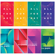 блокнот а6 48л. на скрепке artspace "mono-trend. микс"