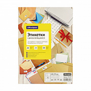 этикетки самоклеящиеся а4 50л. officespace, белые, 06 фр. (105*99), 70г/м2