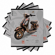 тетрадь 24л. клетка erichkrause souvenir 63281