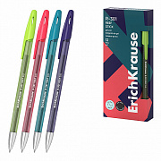 ручка гелевая erichkrause r-301 gel stick reef 0.5, черный 63137