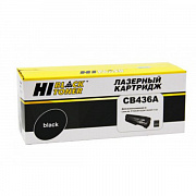 картридж hi-black (hb-cb436a) для hp lj p1505/m1120/m1522, 2k