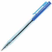 ручка шариковая авт. brauberg click 1,0мм синий 142712