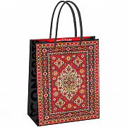 пакет подарочный 18*23*10см meshu "carpet",  матовая ламинация