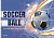 альбом для рисования 40л. а4 на гребне soccer ball, выб. уф-лак, блок- офсет 100г/м