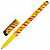 ручка шариковая brauberg soft touch grip "lines", синяя, мягкое покрытие, узел 0,7 мм, 143724