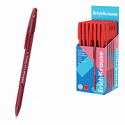 ручка шариковая erichkrause r-301 stick&grip original 1.0, цвет чернил красный 60974