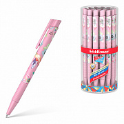 ручка шариковая авт. erichkrause colortouch matic&grip colibri 0.7, синий