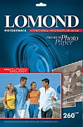 фотобумага суперглянец односторонняя (lomond) a4, 260г/м, 20л. (1103101)