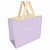 пакет подарочный 32*26*12см meshu "monochrome. purple", матовая ламинация