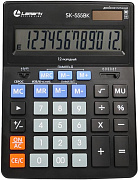 калькулятор 12-разр. lamark sk-555bk 152*205мм