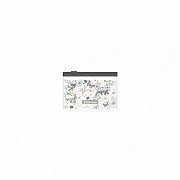 папка-конверт на zip-молнии а4 erichkrause® natural life, card size