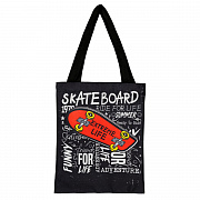 сумка-шоппер artspace"skate", 31*39см., с карманом